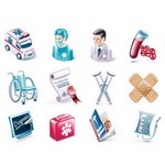 Health and Medical Icon Set