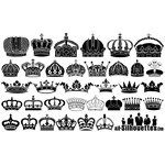 Royal Crown Silhouettes
