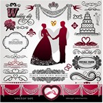 Wedding Day Calligraphic Elements