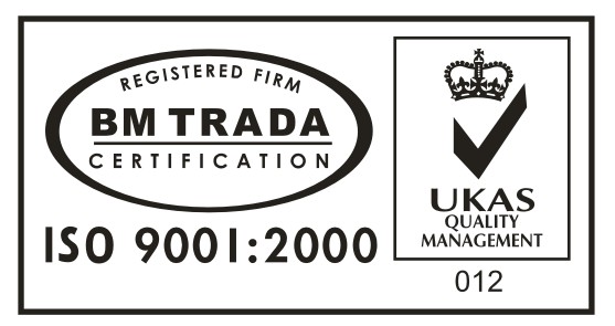 ISO 9001:2000 BM TRADA Logo