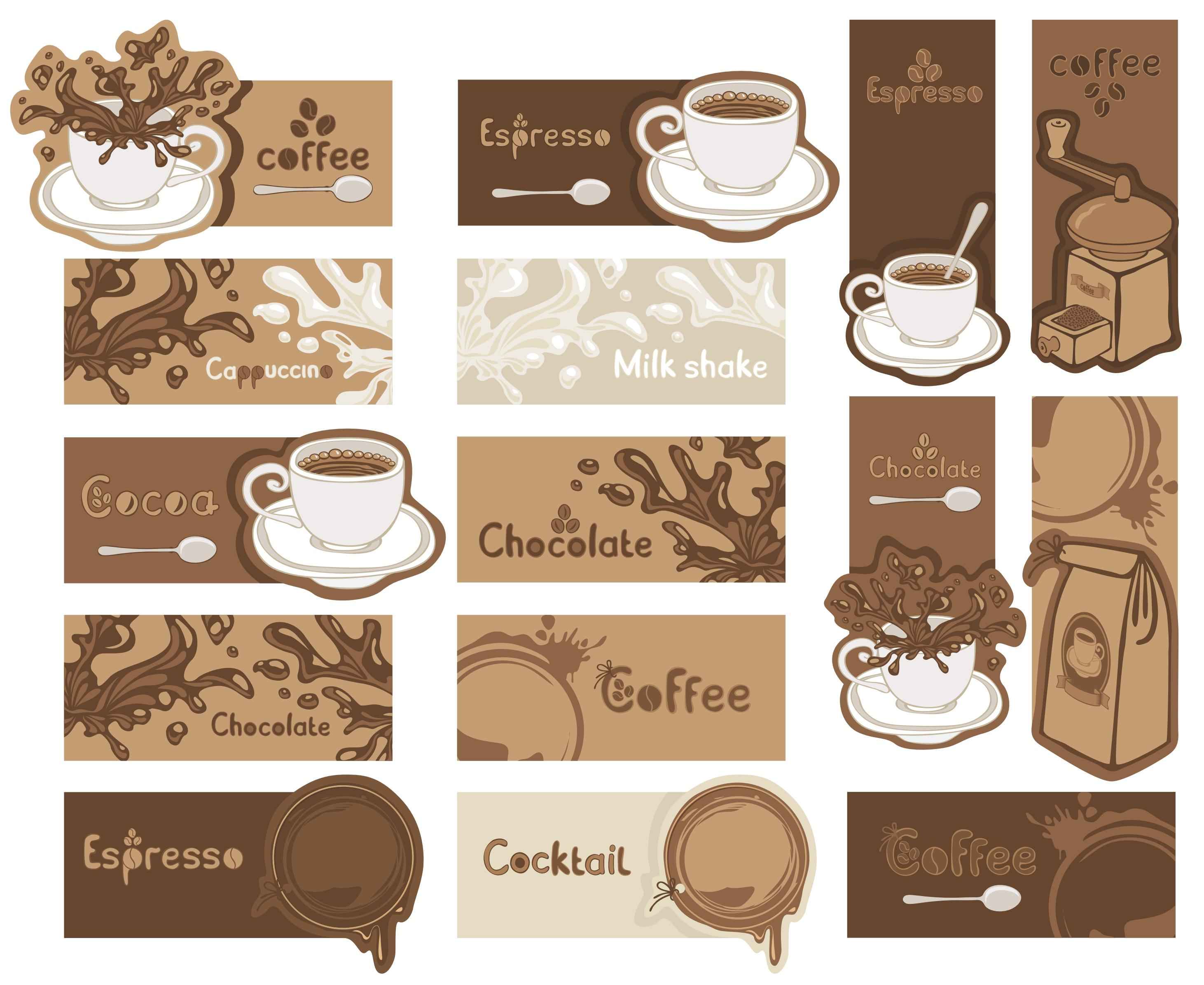 Coffee Banners Pack [EPS File]