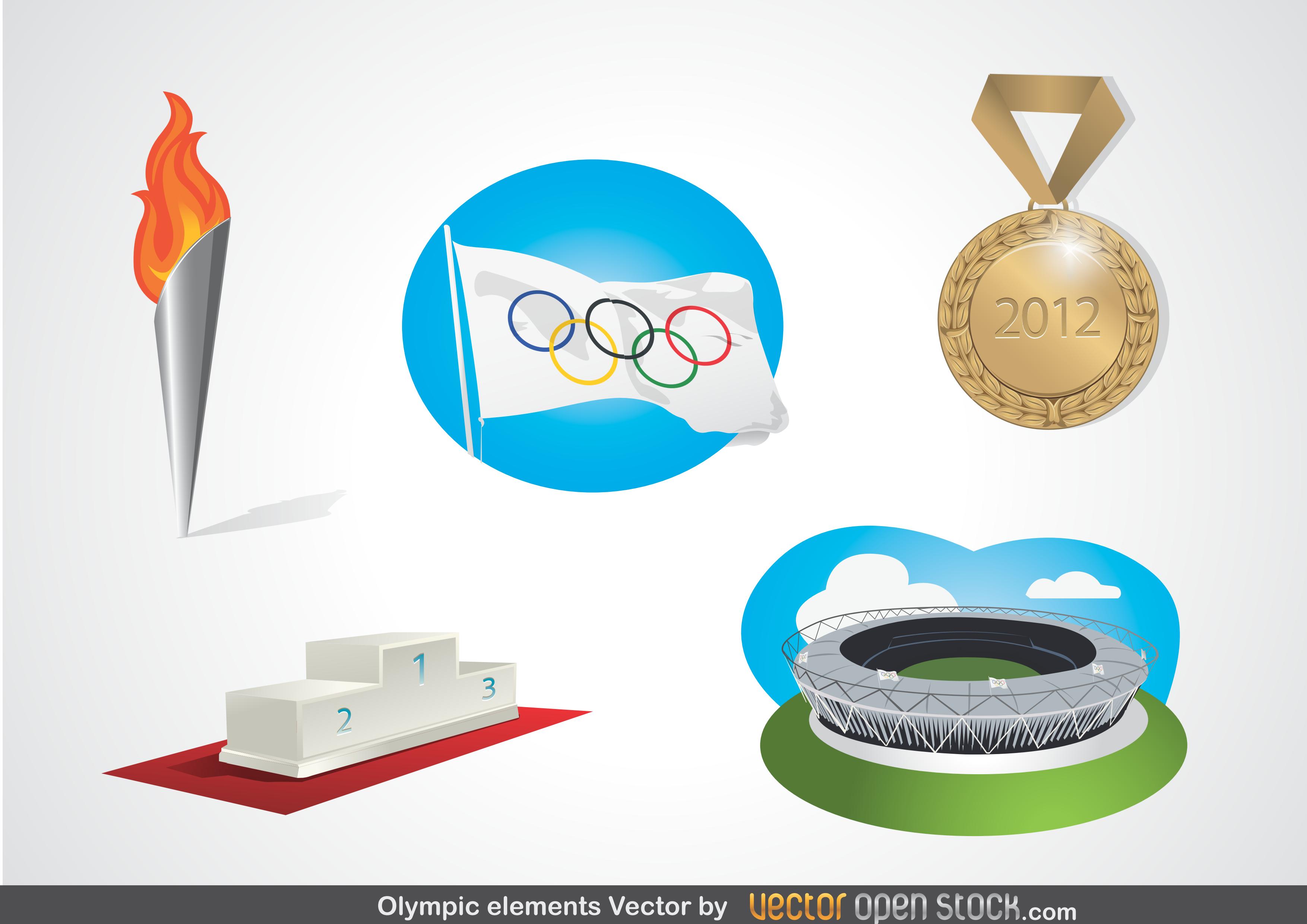 Olympic Elements Vector png