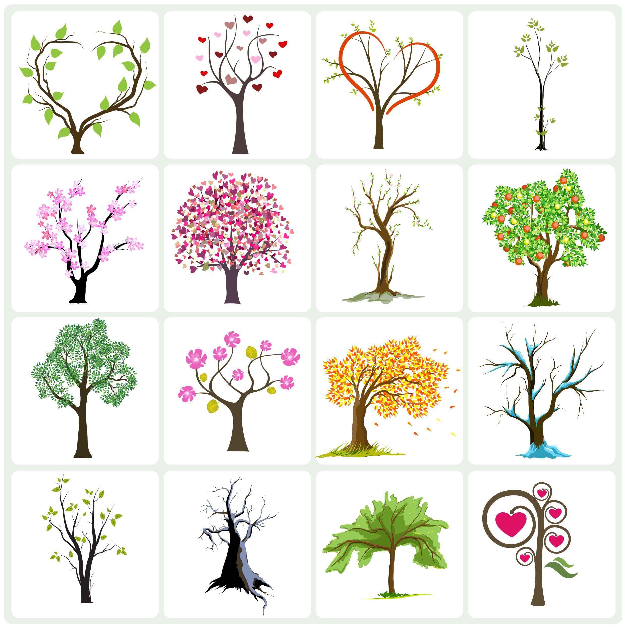 Vector Tree Collection png