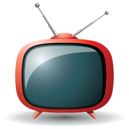 Television Icons 256×256 [PNG Files]
