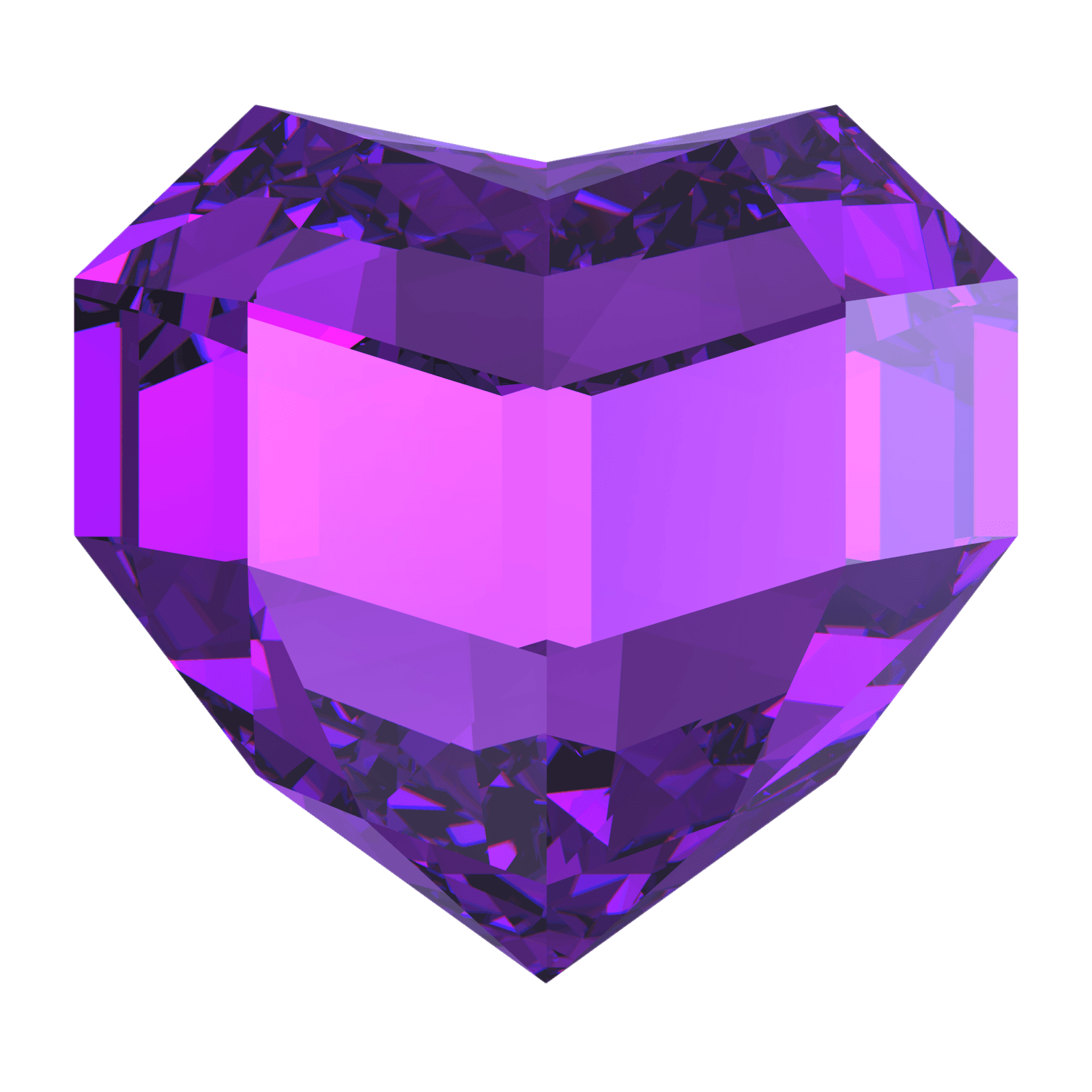 Heart-Shaped Precious Stones [PNG]