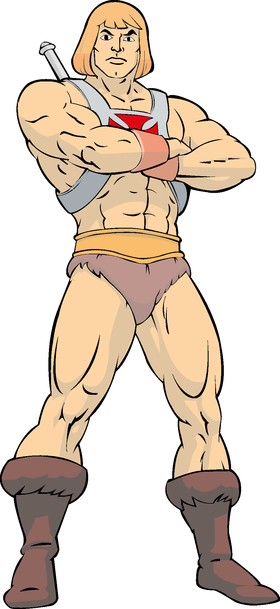He man (Master of the Universe) png