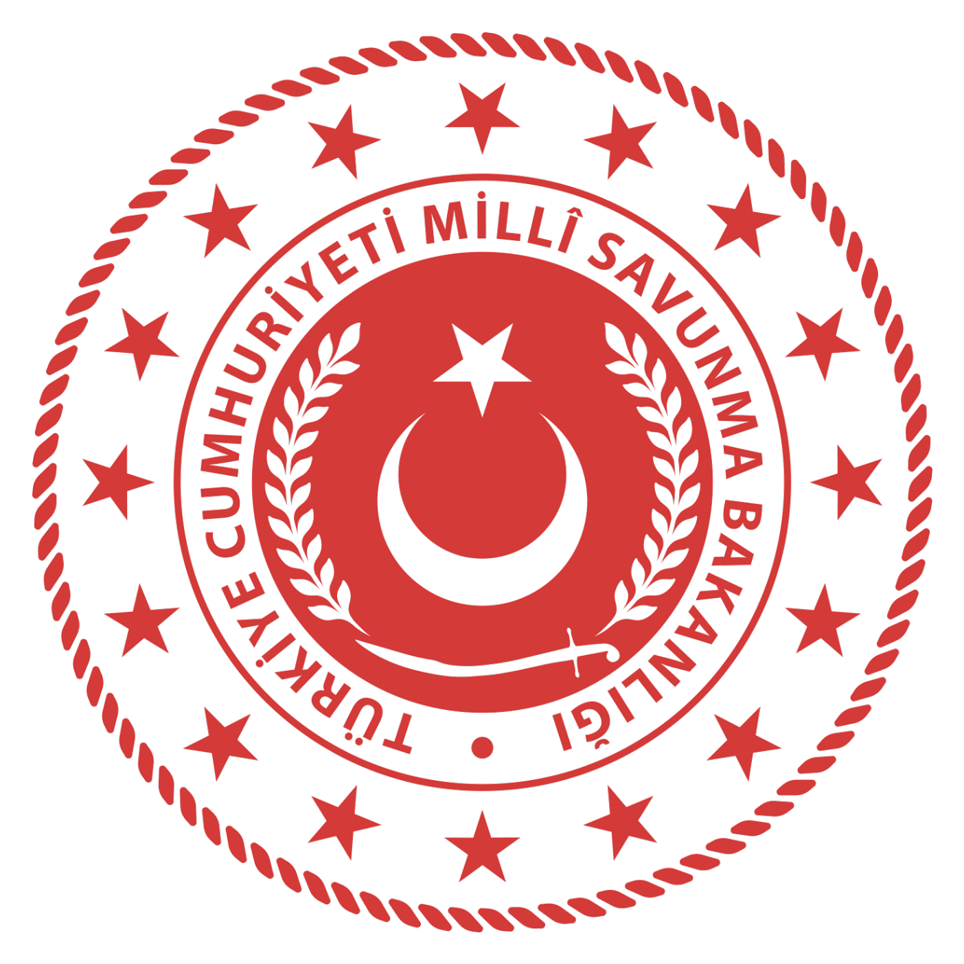 T.C. Milli Savunma Bakanligi (MSB) Logo - Ministry of National Defence (Turkey)