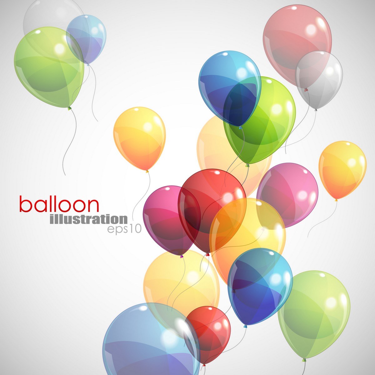 Balloons Background 01 png