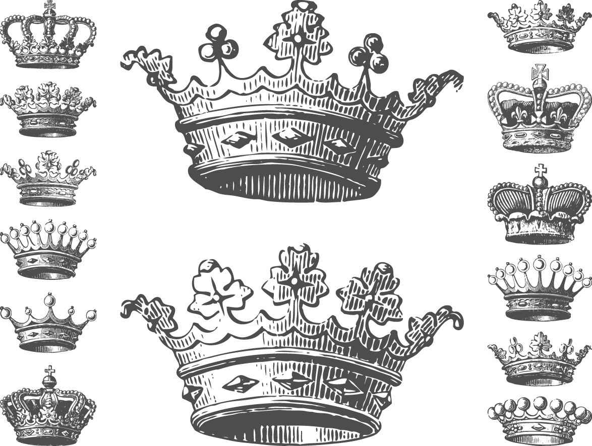 Crowns drawings
