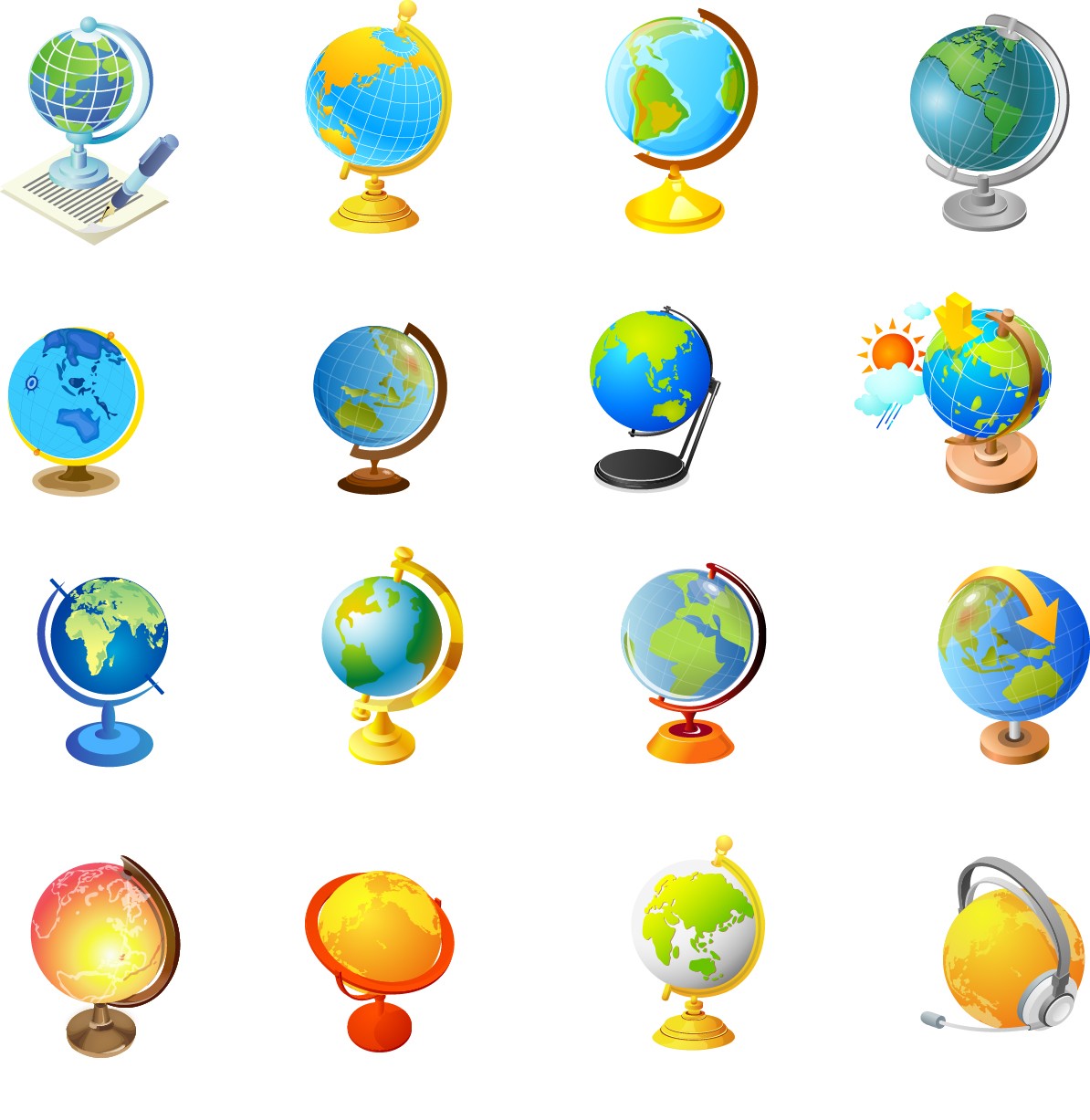 Office supplies   Globe png
