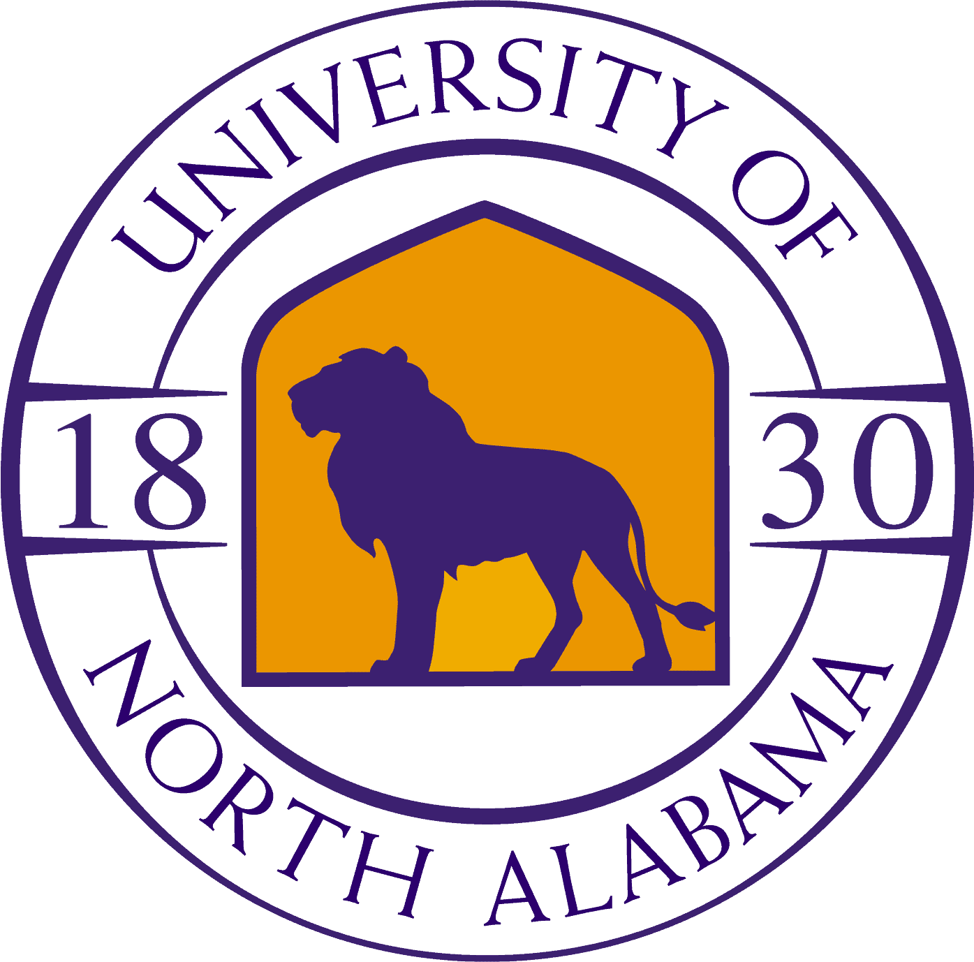 University of North Alabama Logo (UNA) png