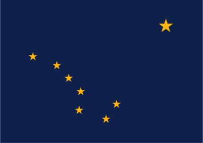 Alaska State Flag and Seal png