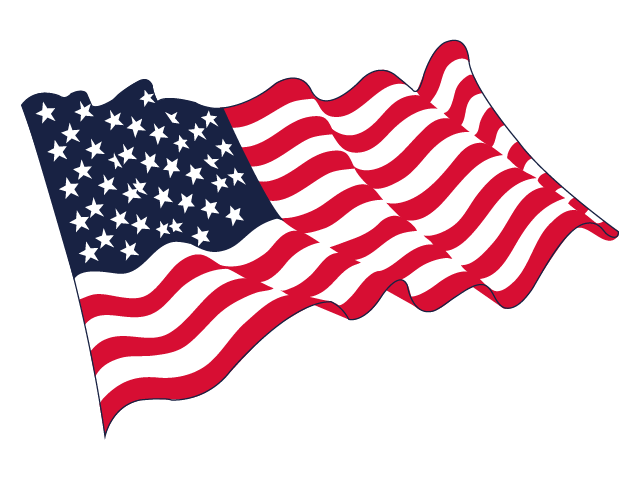 American Flag (United States   USA   03) png