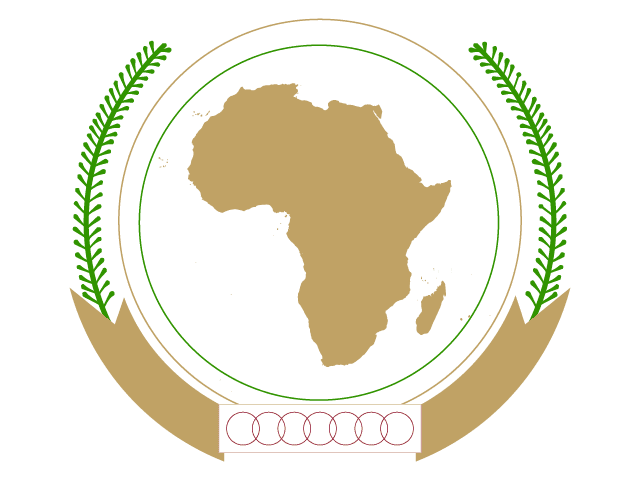 AU   African Union Logo and Flag | 01 png