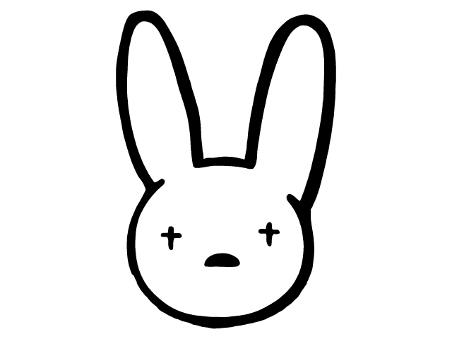 Bad Bunny Logo [02] png