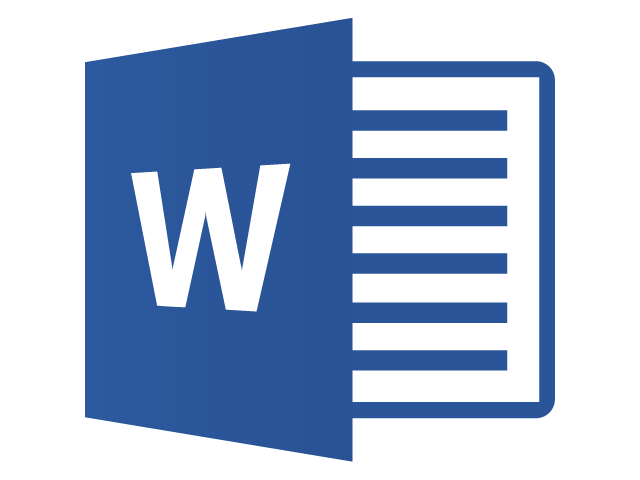 Word Logo [Microsoft | 2013] png